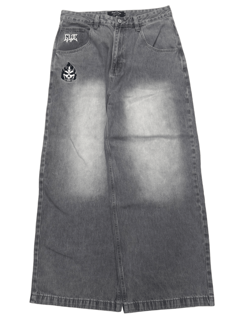 AC X GLOE GREY WIDE LEG JEANS V3 - Gloe Product, Inc.
