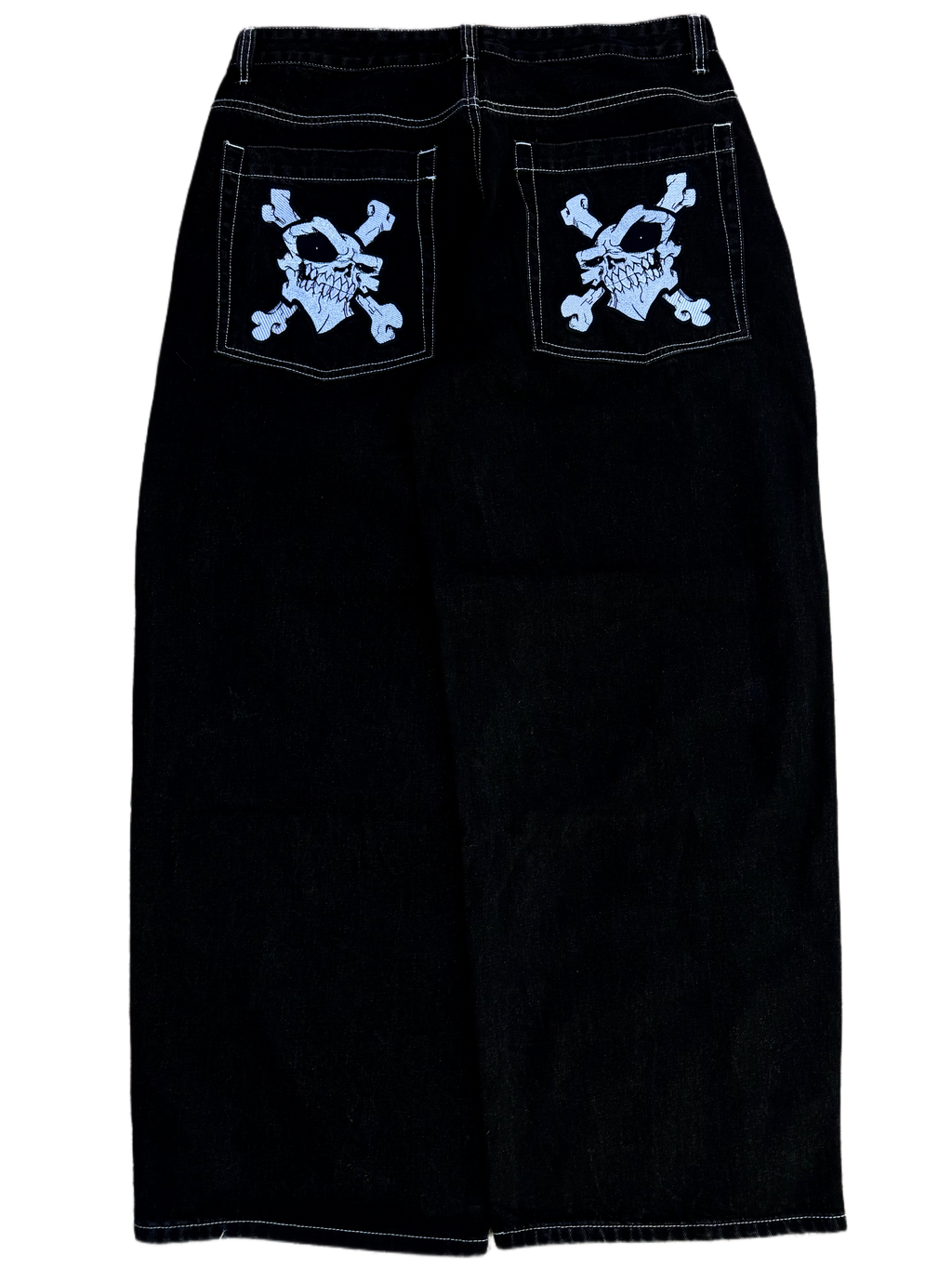 Black Crossbones GLOE Jeans