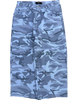 Light Camo Wide Leg GLOE Skull Flag Jeans