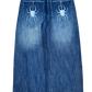 Blue Washed Wideleg GLOE Spider Jeans