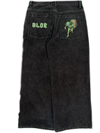 Black Wideleg Goblin GLOE Jeans