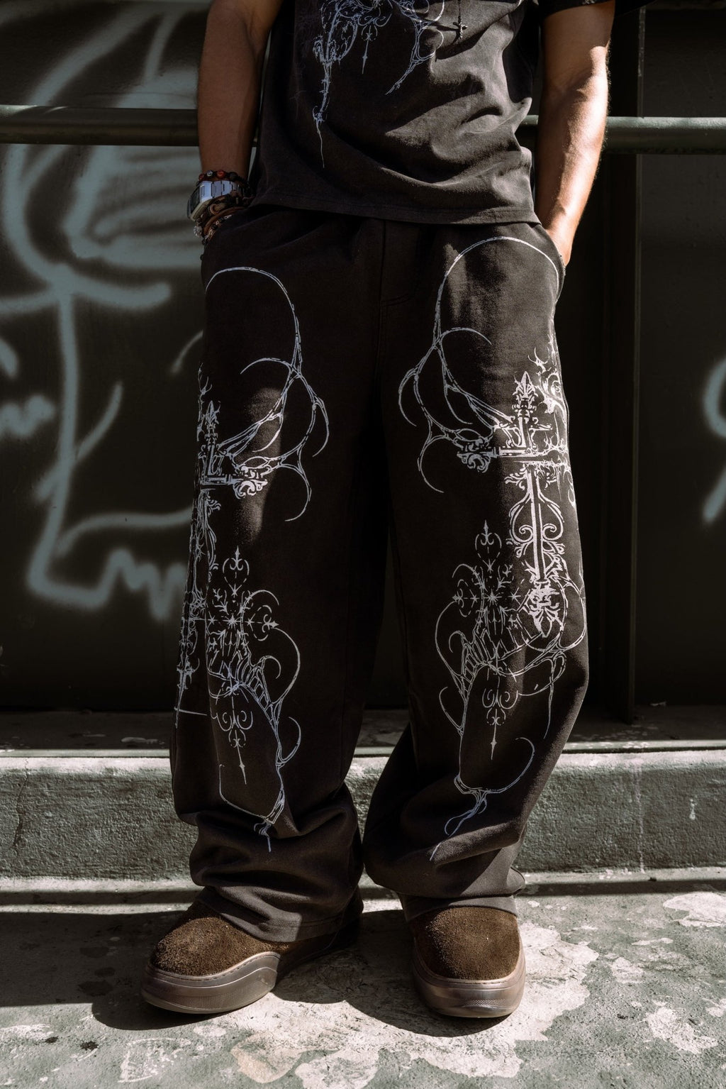 Black GLOE Baggy Cyber Sweats - Gloe Product, Inc.