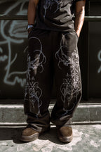 Black GLOE Baggy Cyber Sweats - Gloe Product, Inc.