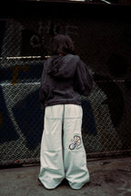 Grey GLOE Wide Leg Nuke Sweats