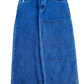 Blue Wideleg GLOE Skull Cross Jeans