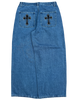 Blue White Cross GLOE Jeans