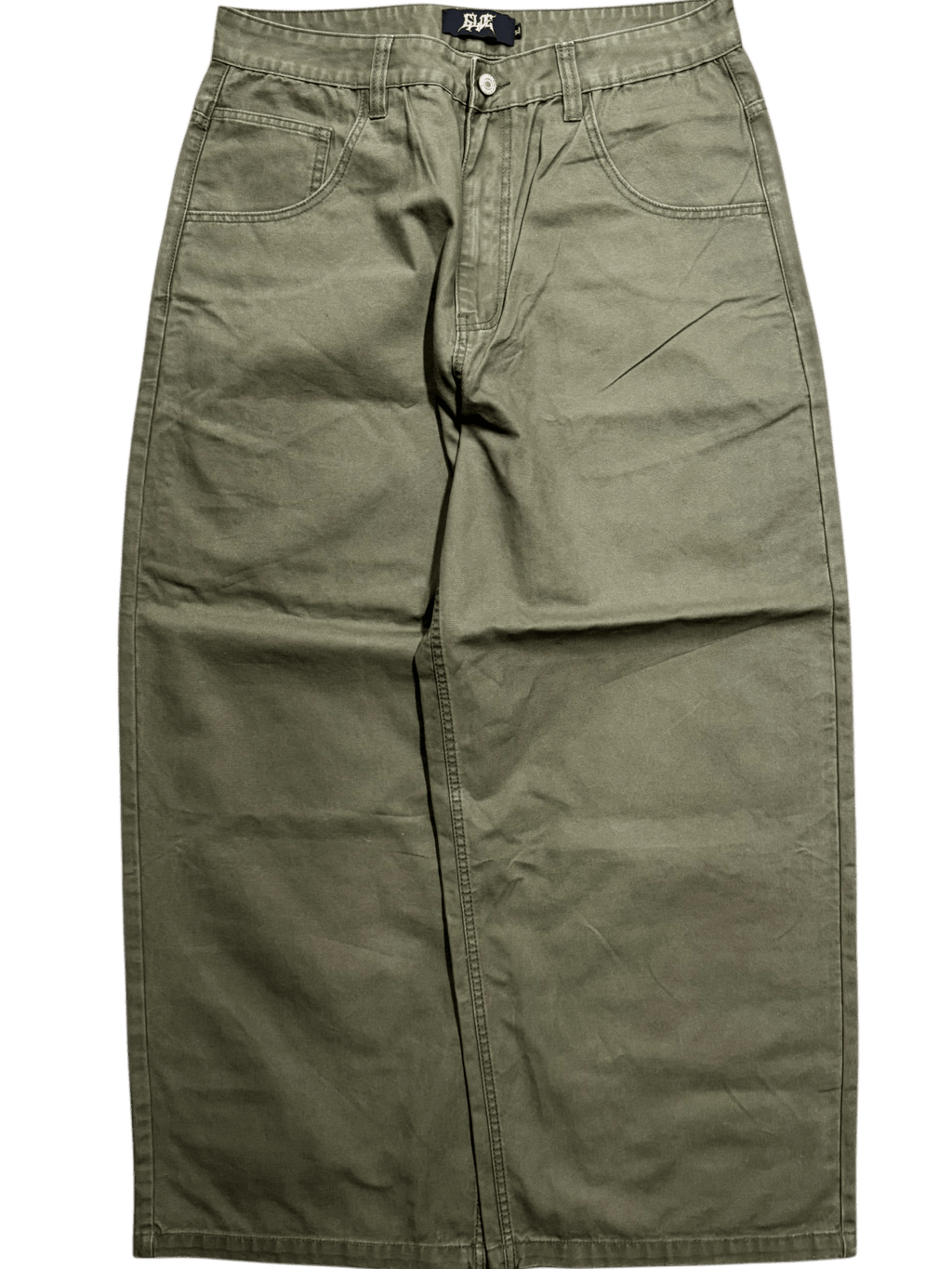 Green Wide Leg GLOE Tank Pants - Gloe Product, Inc.
