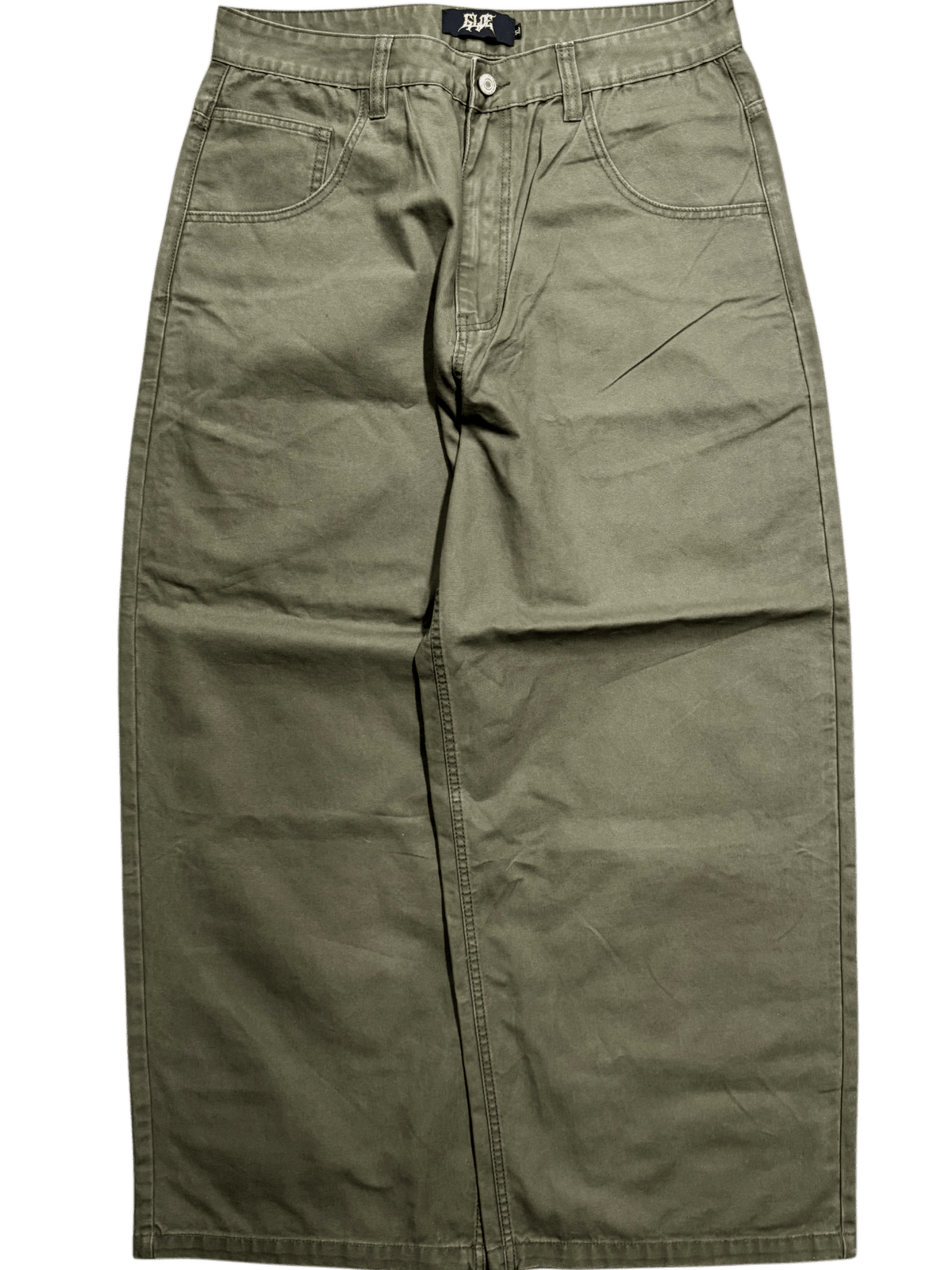 Green Wide Leg GLOE Tank Pants - Gloe Product, Inc.