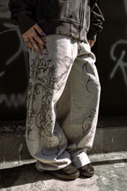 Grey GLOE Baggy Cyber Sweats - Gloe Product, Inc.