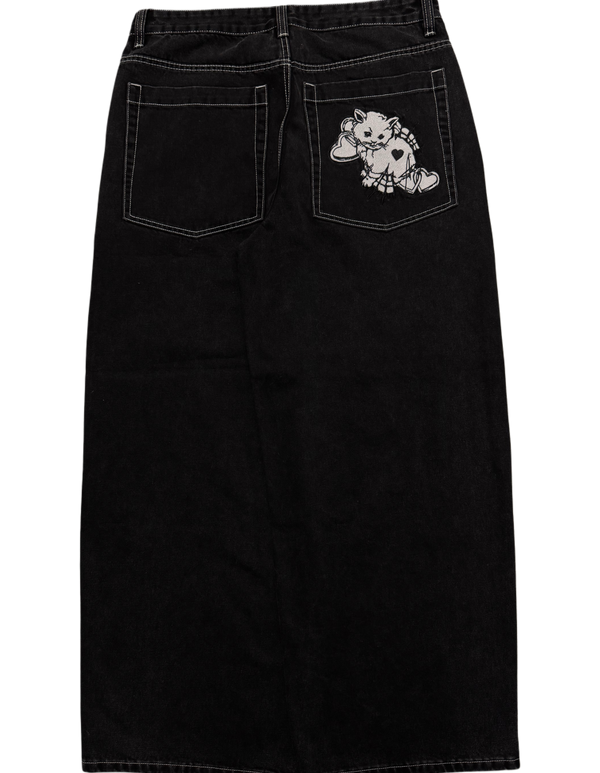 Black Cat GLOE Baggy Jeans