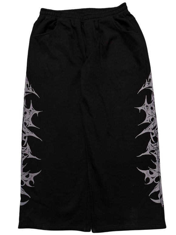 Black GLOE Baggy Tribal Sweats