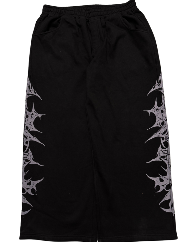 Black GLOE Baggy Tribal Sweats