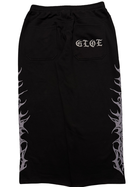 Black GLOE Baggy Tribal Sweats