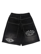 AC X GLOE BLACK JORTS V2