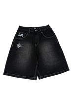 AC X GLOE BLACK JORTS V2
