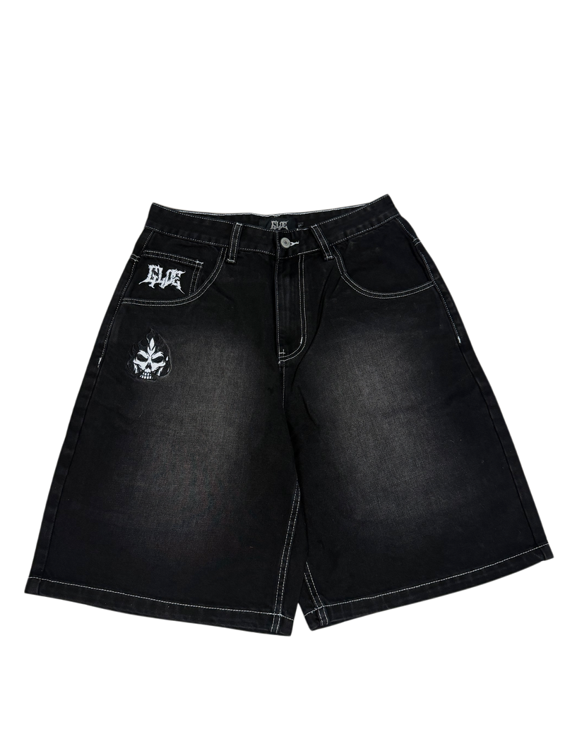 AC X GLOE BLACK JORTS V2