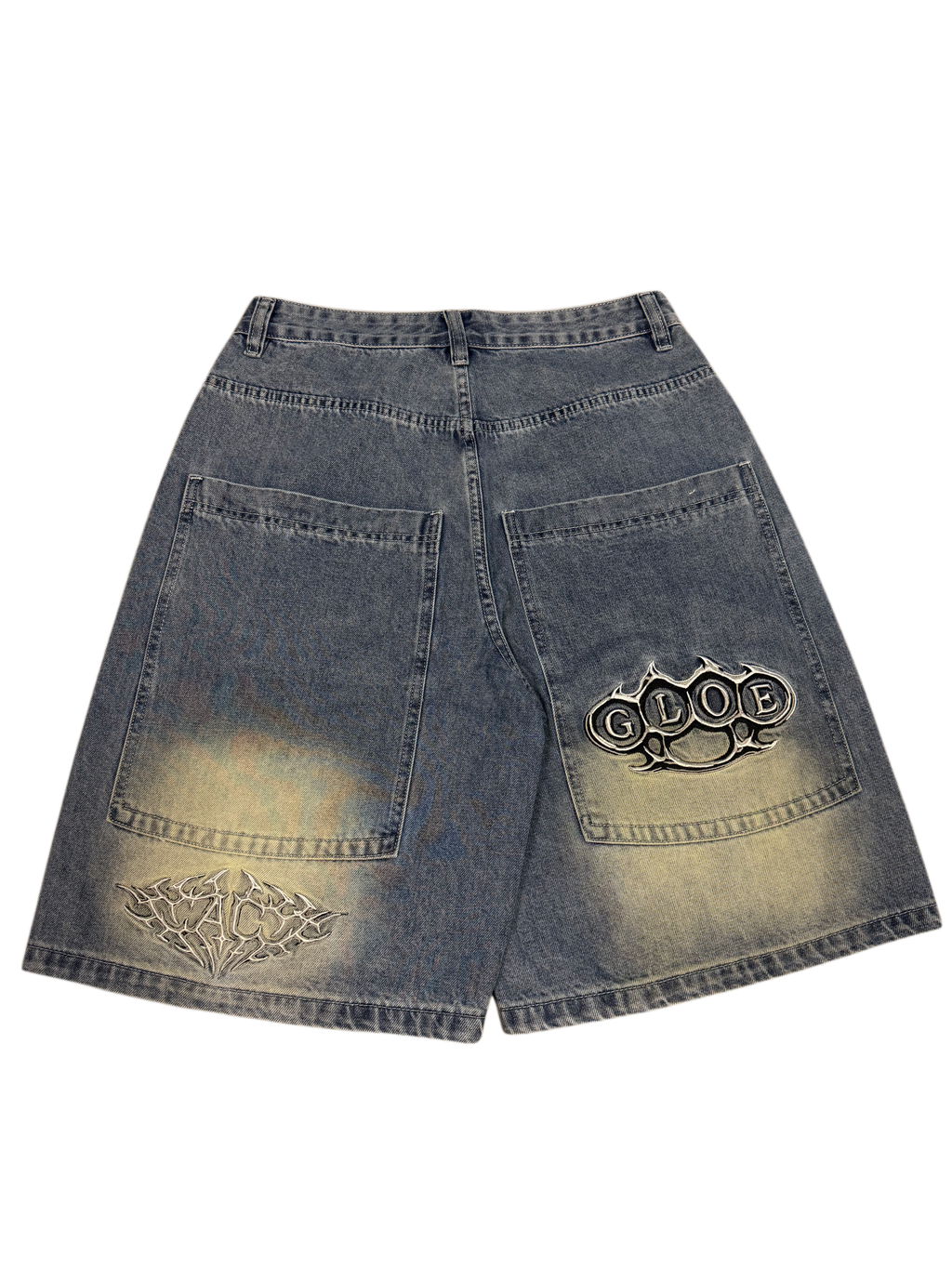 AC X GLOE BLUE JORTS V2