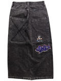Black Wide Leg GLOE Thug Jeans v2