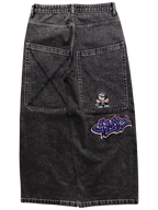 Black Wide Leg GLOE Thug Jeans v2