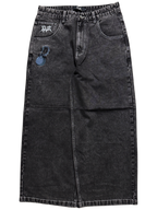 Black Wide Leg GLOE Thug Jeans v2