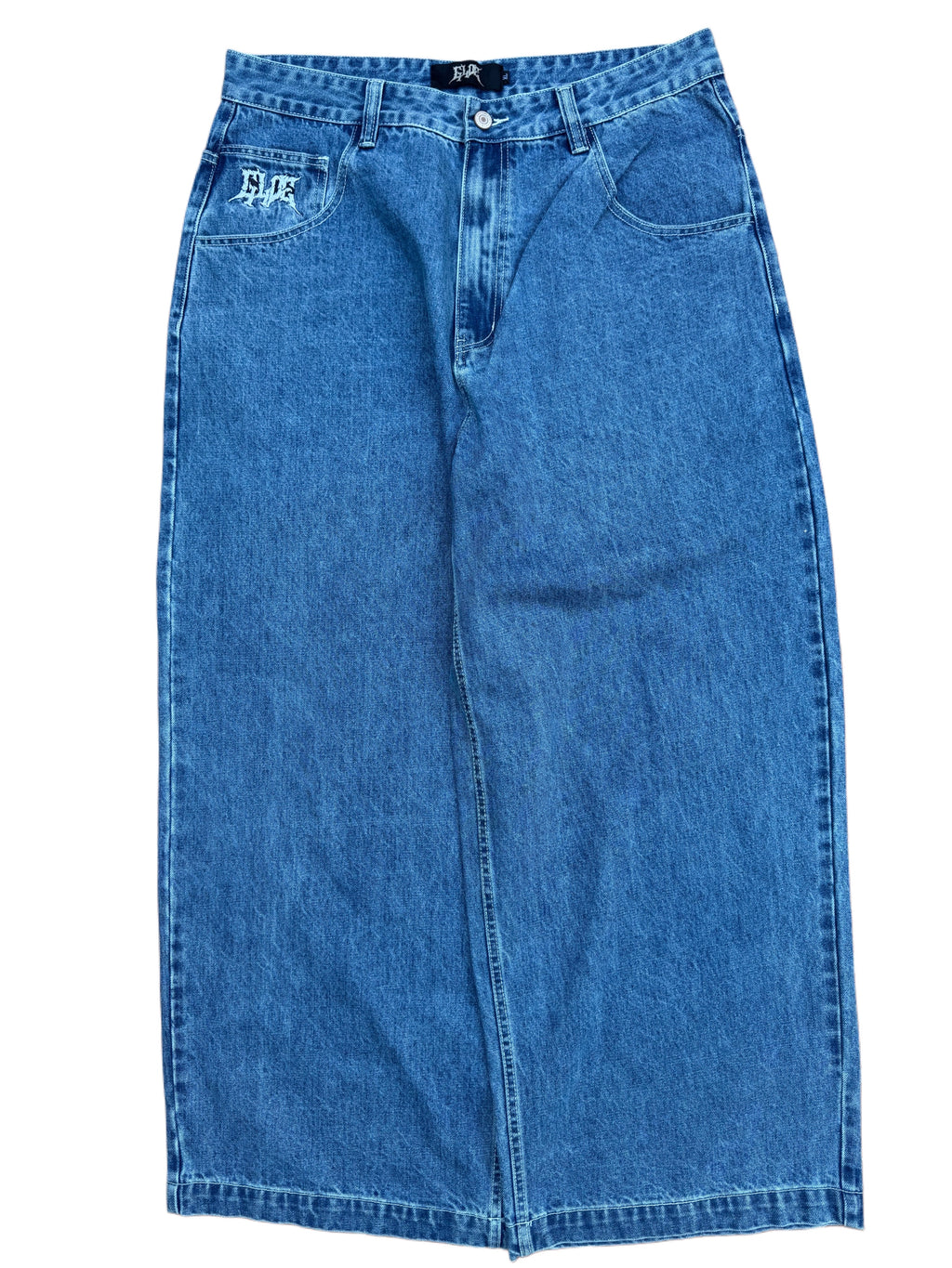 Blue Wide Leg GLOE Gargoyle Jeans
