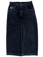 Black Wide Leg GLOE Gargoyle Jeans