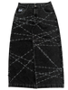 Black Wide Leg GLOE Barbwire Jeans