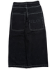 Black Stitch-Black Wide Leg GLOE Barbwire Jeans