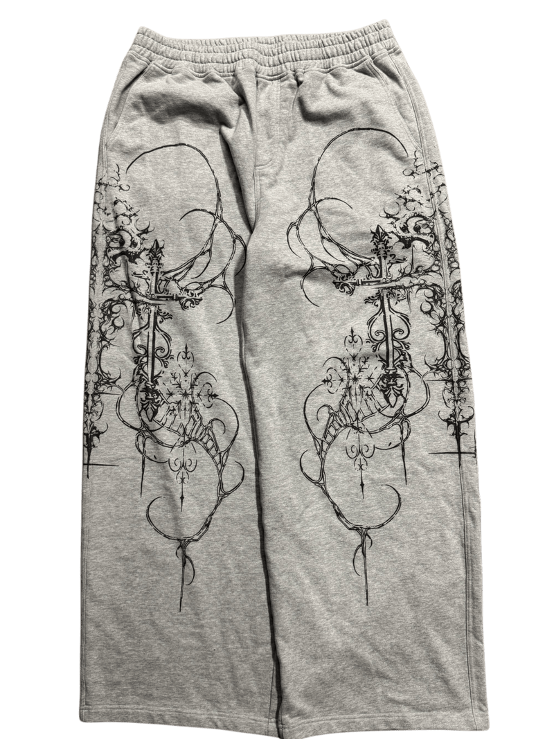 Grey GLOE Baggy Cyber Sweats - Gloe Product, Inc.