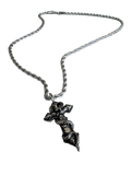 Stainless Steel GLOE Snake Cross Chain/Pendant