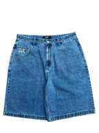 Blue Snake Cross GLOE Jorts