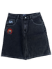 AC X GLOE BLACK JORTS