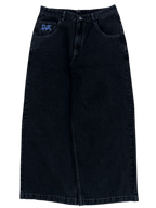 Black Wide Leg GLOE Star Jeans