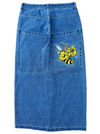 Blue Wide Leg GLOE Wasp Jeans