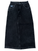 Black Wide Leg GLOE Flaming Skull Jeans