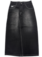 Black Wash Wide Leg GLOE Ghost Jeans