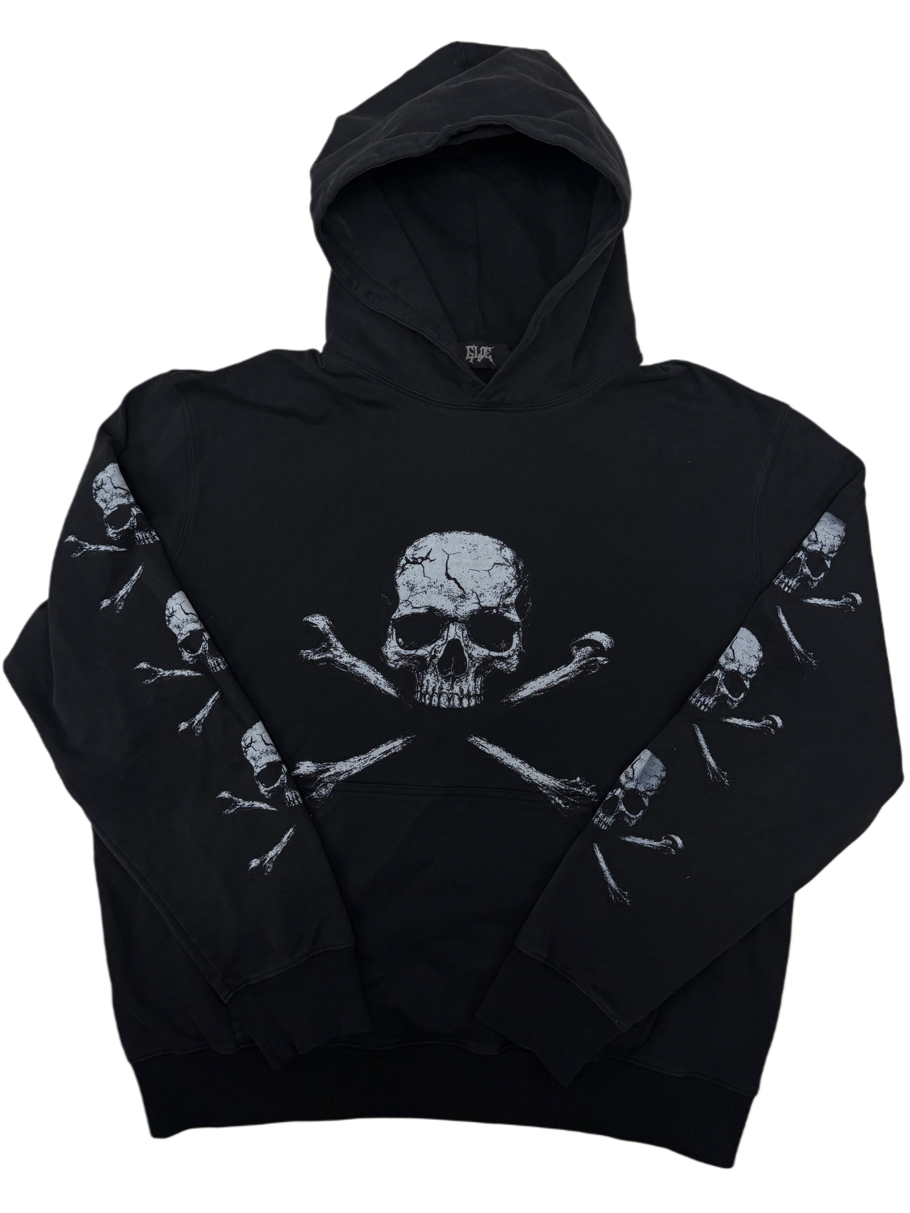Black Skull Hoodie V2