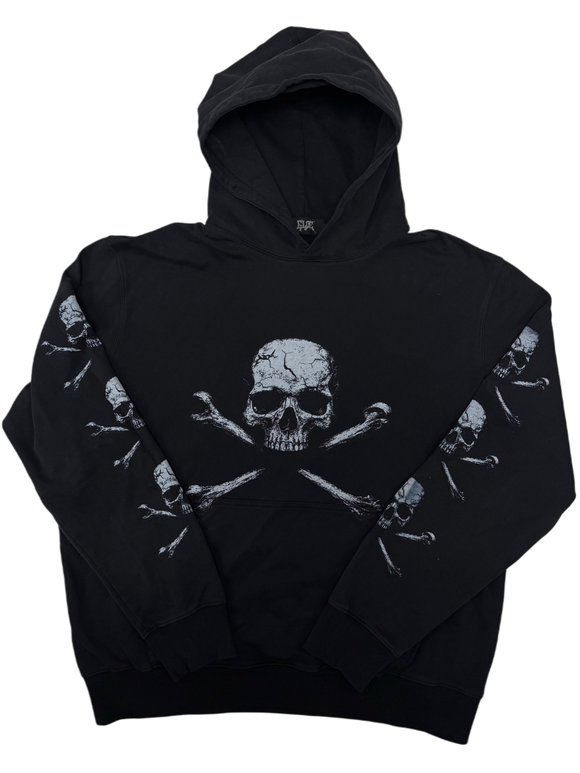 Black Skull Hoodie V2