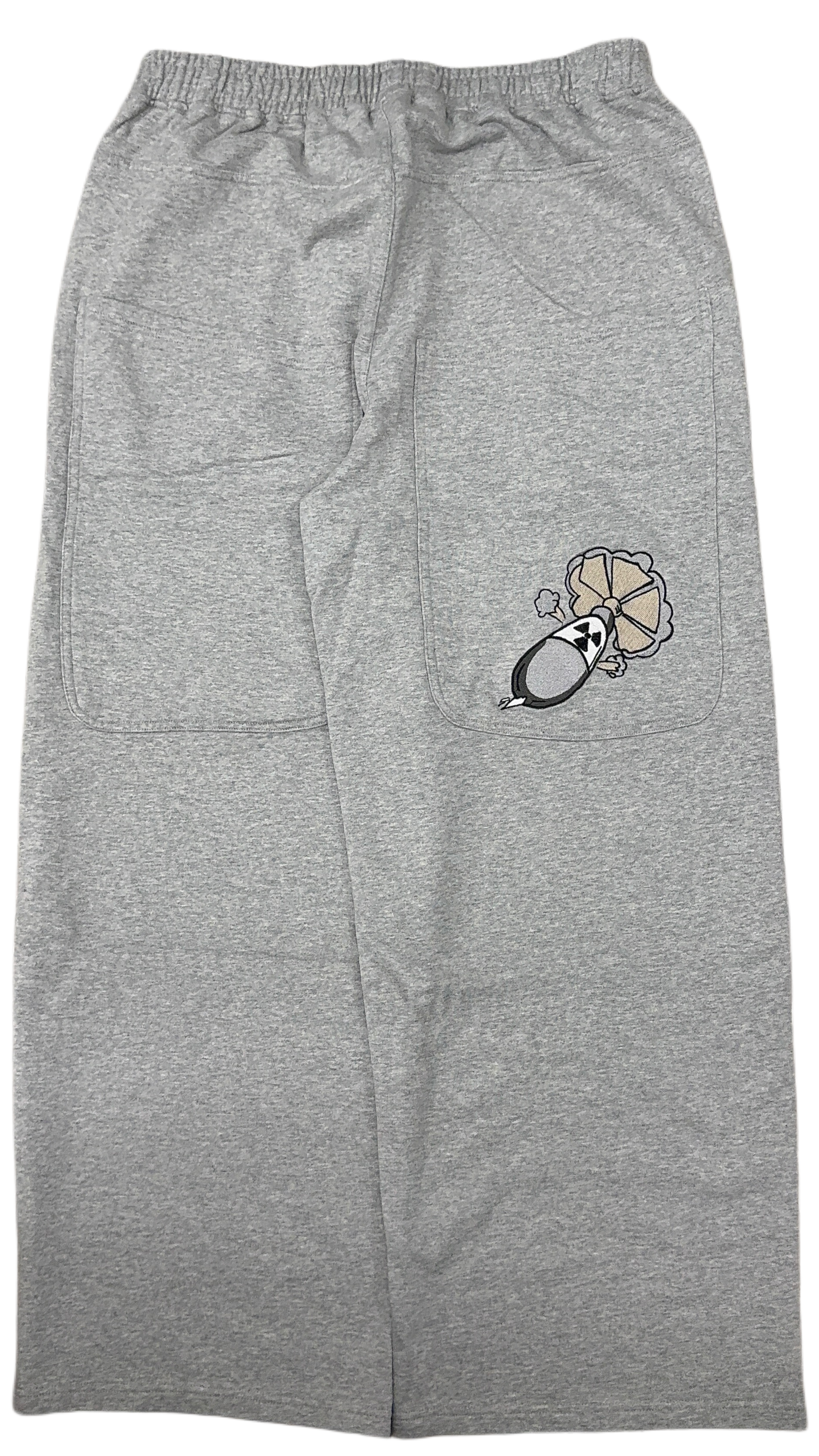 Grey GLOE Wide Leg Nuke Sweats