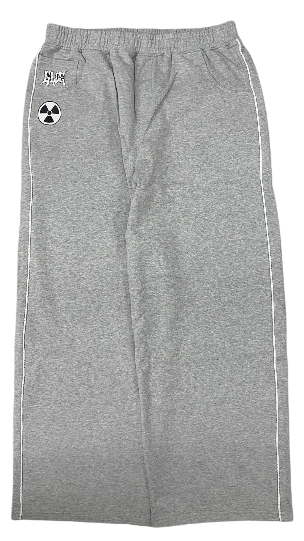 Grey GLOE Wide Leg Nuke Sweats