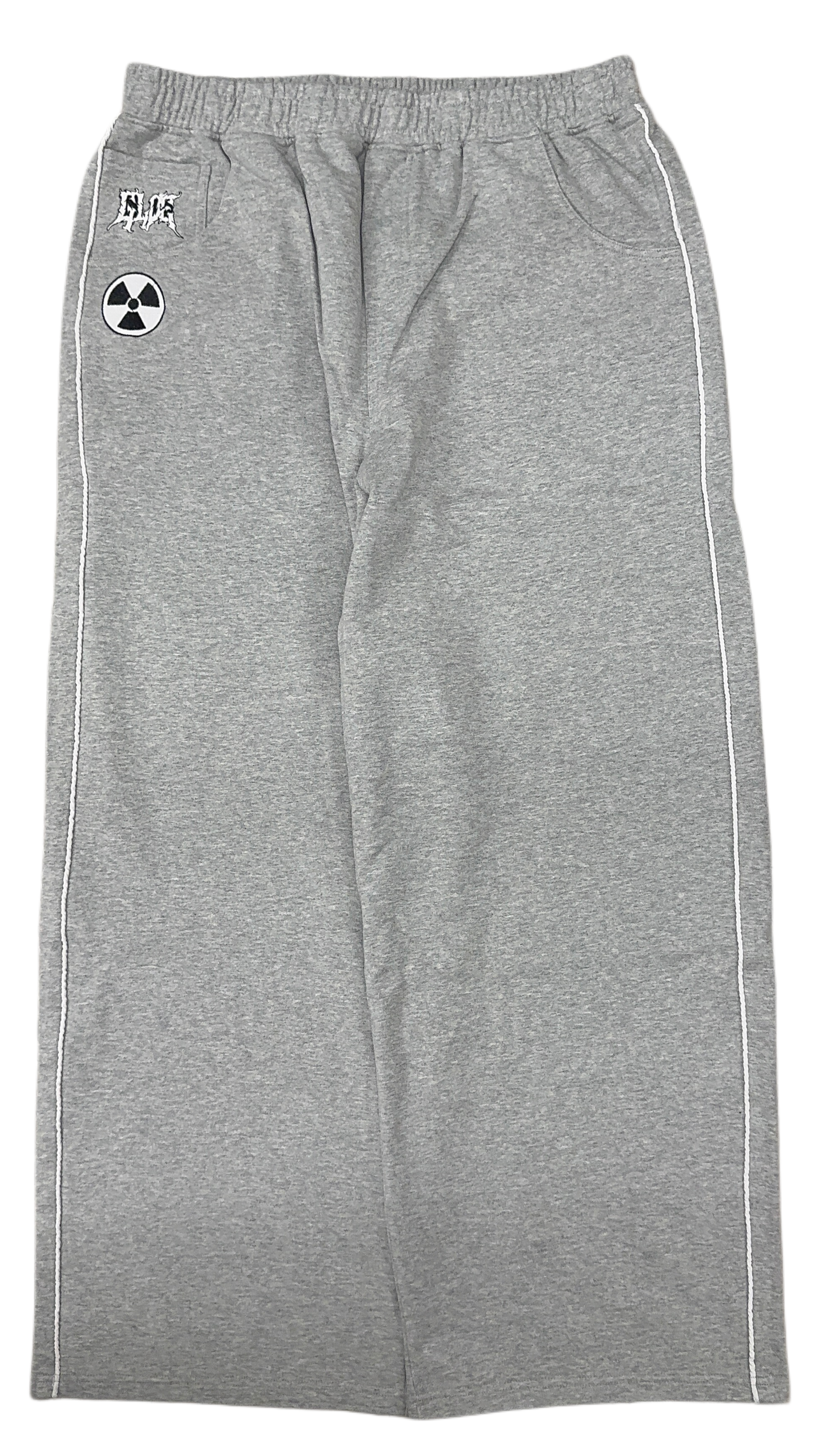 Grey GLOE Wide Leg Nuke Sweats