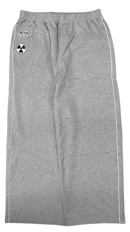 Grey GLOE Wide Leg Nuke Sweats