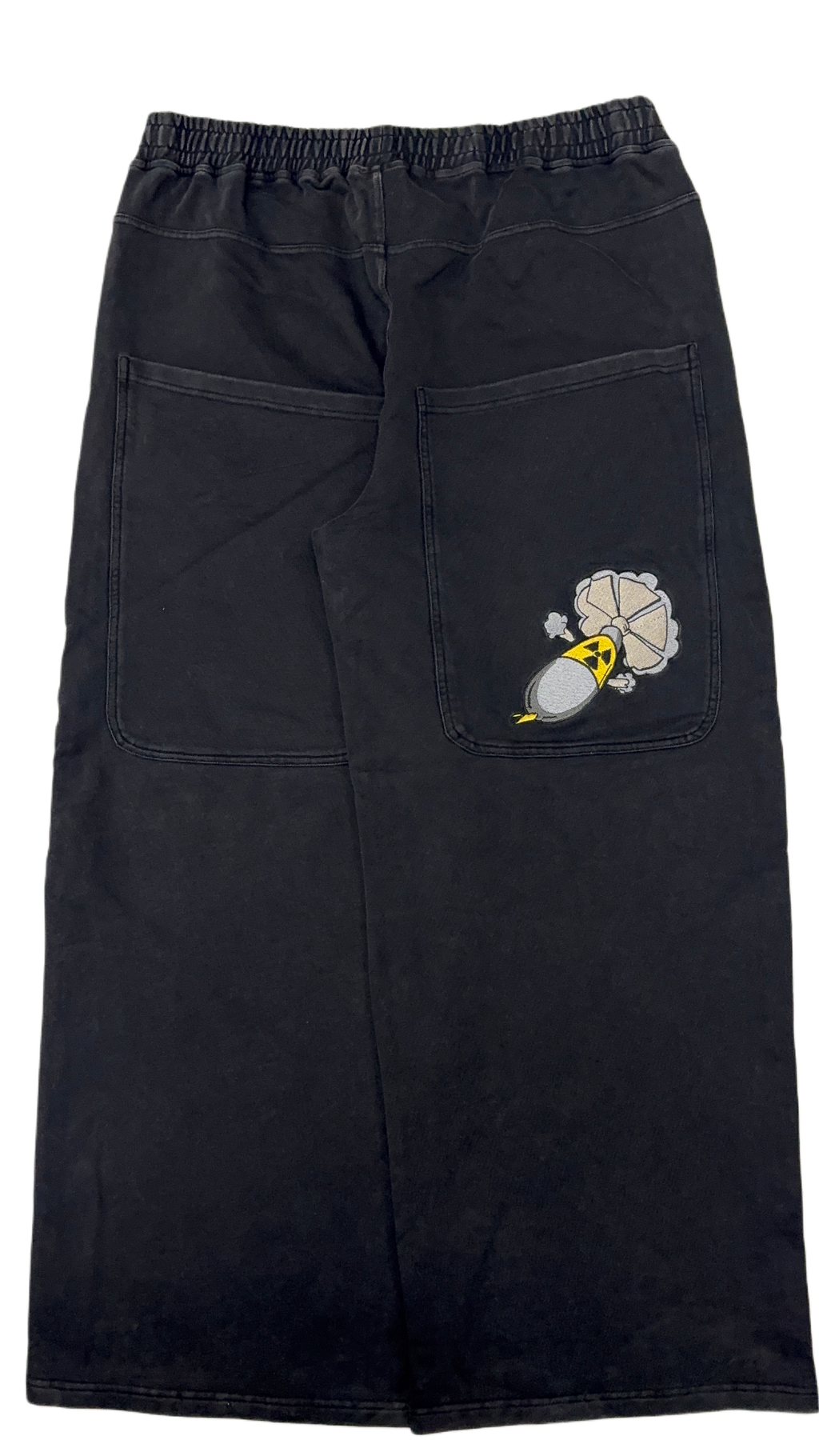 Black GLOE Wide Leg Nuke Sweats