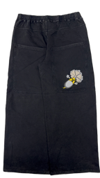 Black GLOE Wide Leg Nuke Sweats