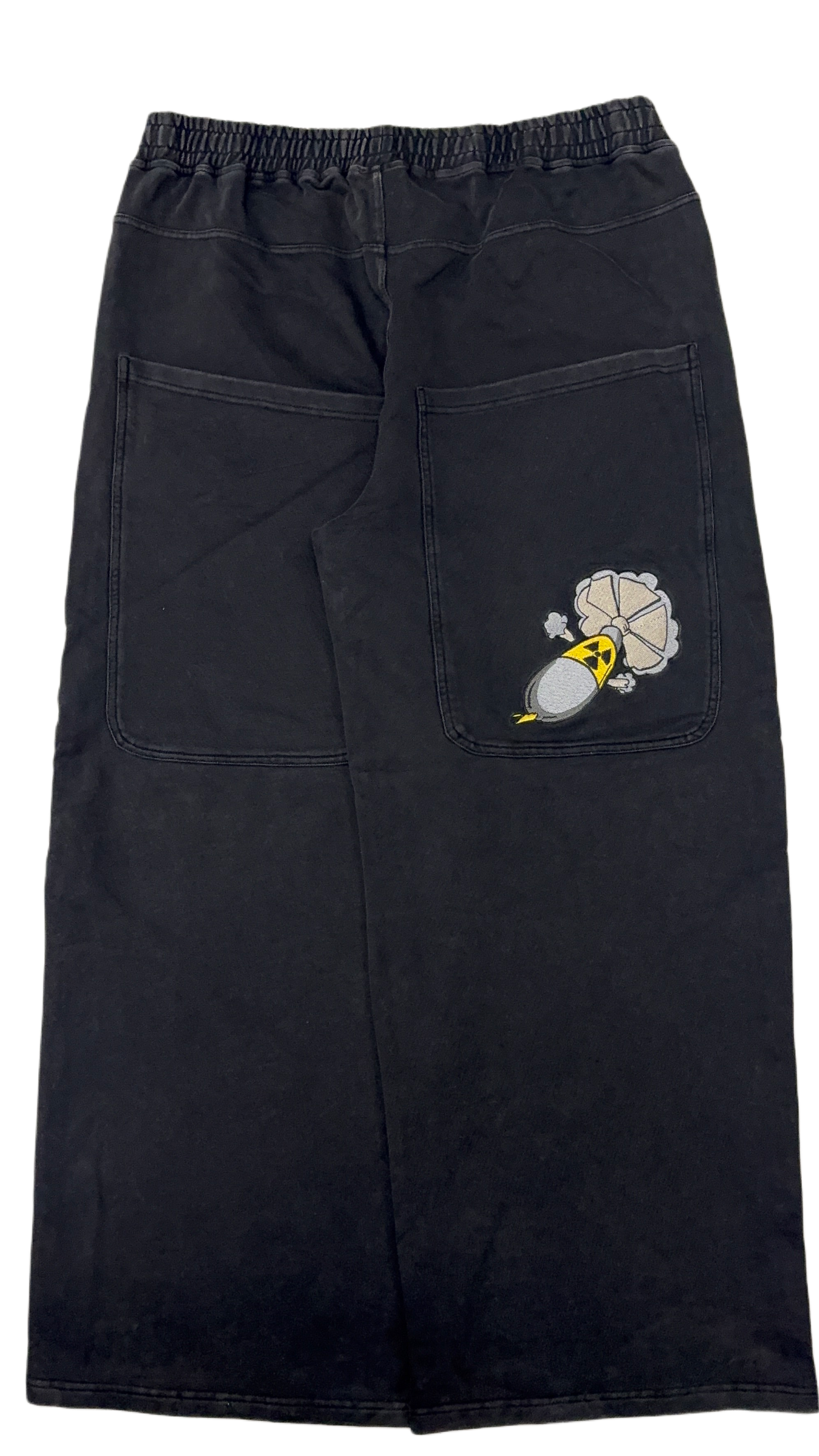 Black GLOE Wide Leg Nuke Sweats