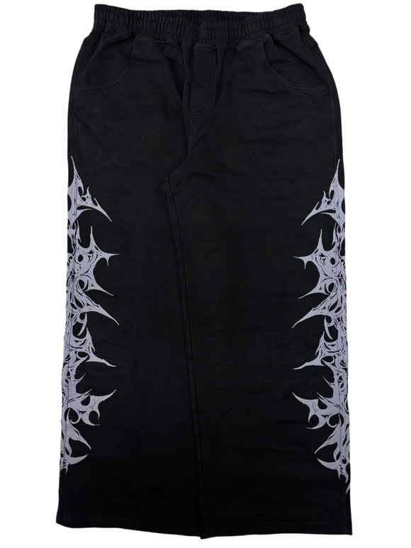 Black GLOE Baggy Tribal Sweats V2