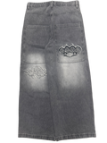 AC X GLOE GREY WIDE LEG JEANS V3