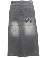 AC X GLOE GREY WIDE LEG JEANS V3