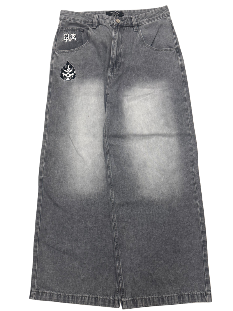 AC X GLOE GREY WIDE LEG JEANS V3