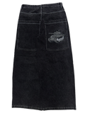 Black Wide Leg GLOE Tank Jeans